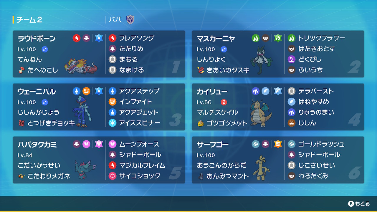 ポケモンSV】御三家PTの構築 | 鈴俊ブログ